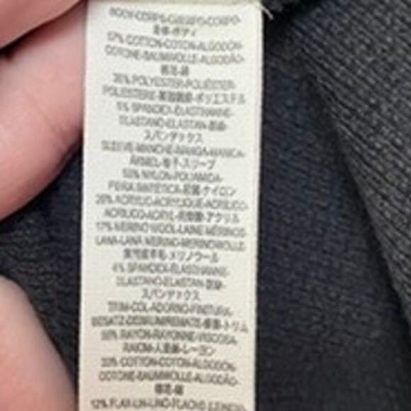 Free People We The Free Art School Cotton Blend Thermal Snap Button Cuff Blouse - Picture 8 of 10